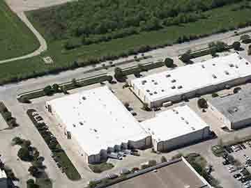 Commercial Roofing Services Ariel View