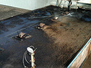 flat roof replacement angola indiana