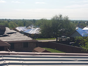 Hail Damaged Roof Pierceton IN Indiana 1